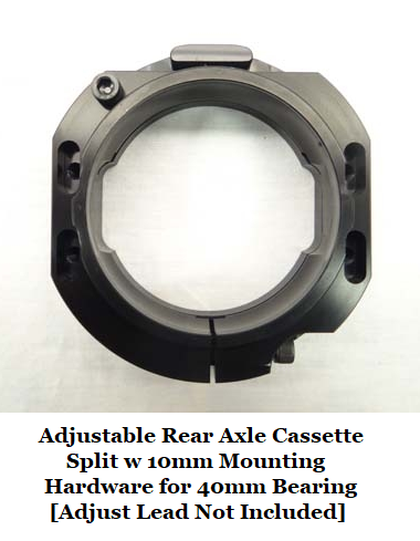 Adjustable Axle Cassette for 40mm